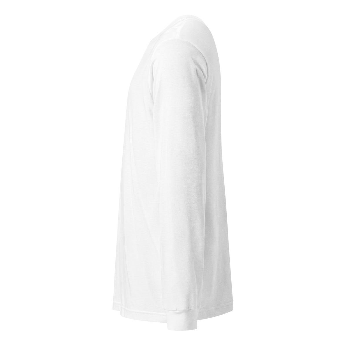 White Yukon Boys Long Sleeve Tee, side view