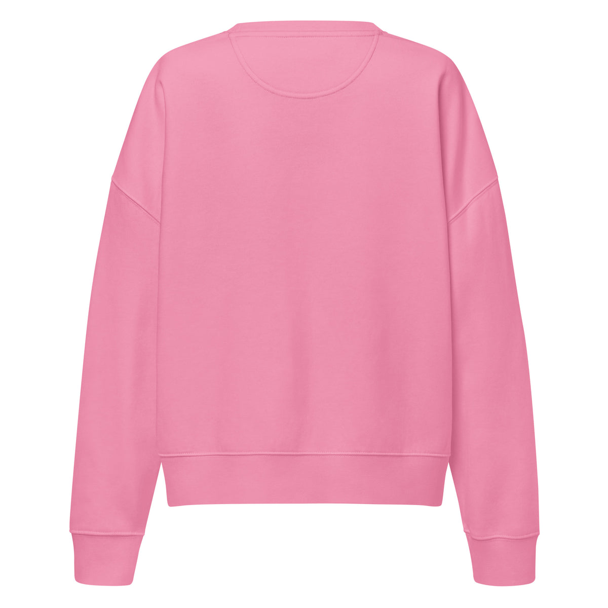 Bubble Pink The Yukon Girls Crewneck, back view