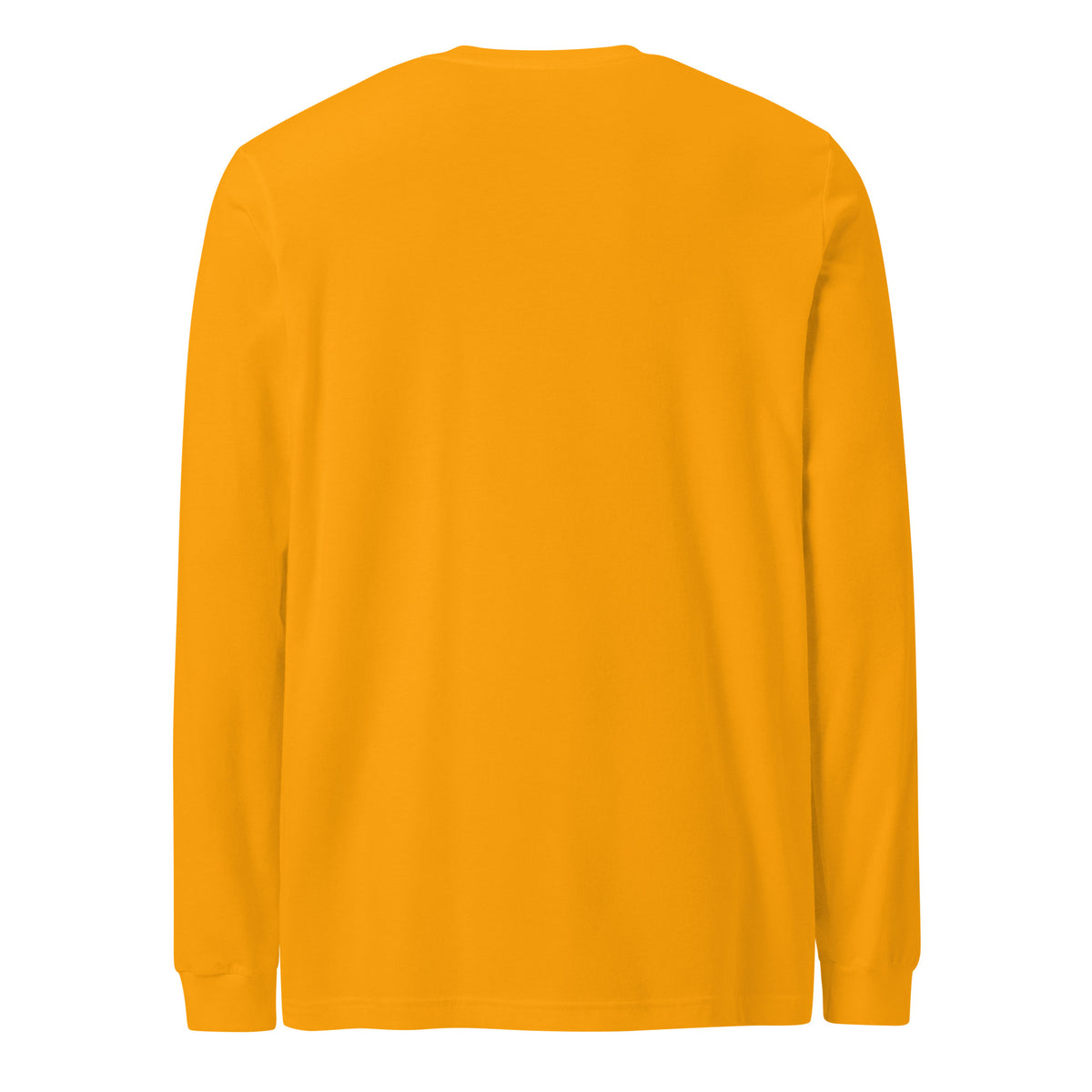 Gold Yukon Boys Long Sleeve Tee, back view