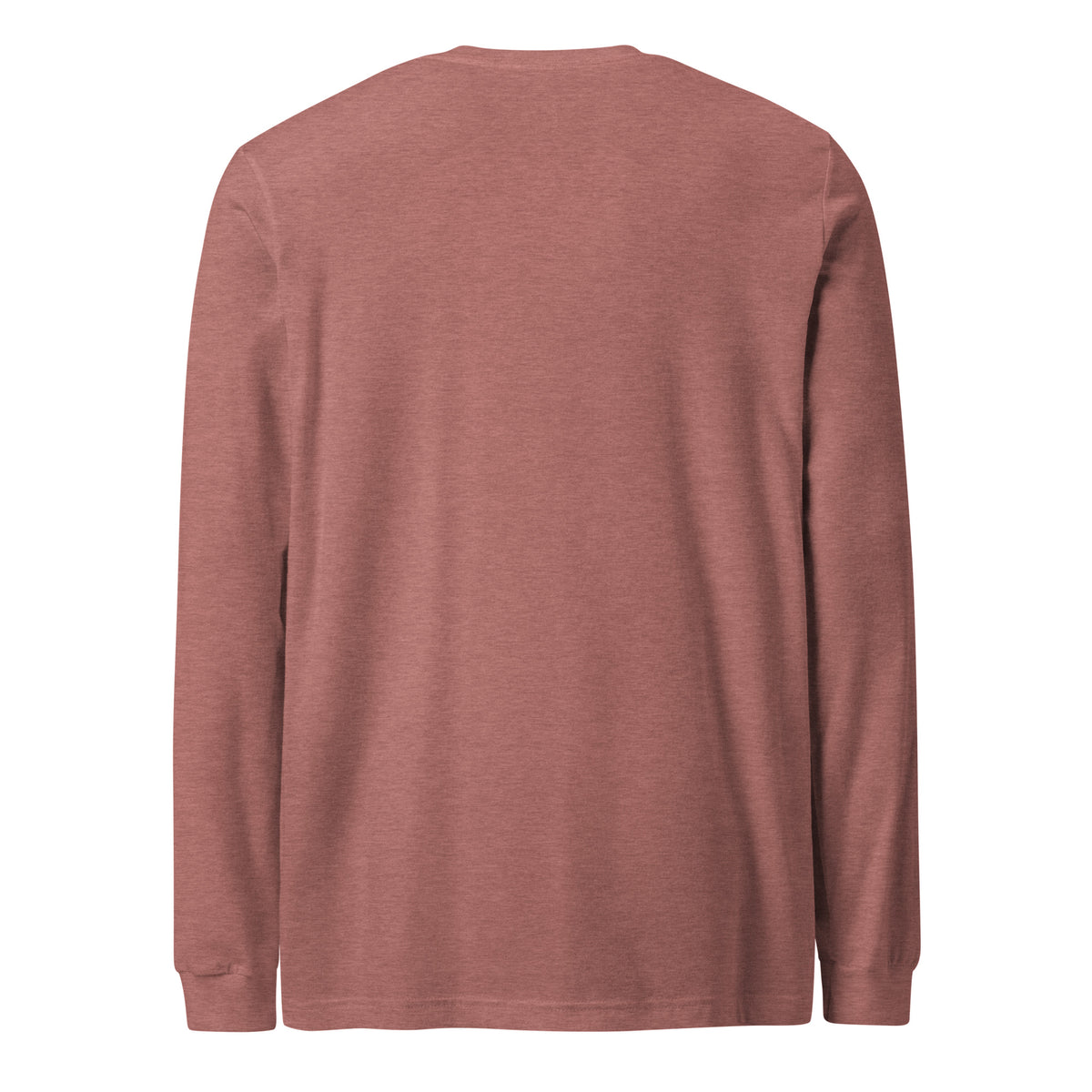 Heather Mauve Yukon Boys Long Sleeve Tee, back view