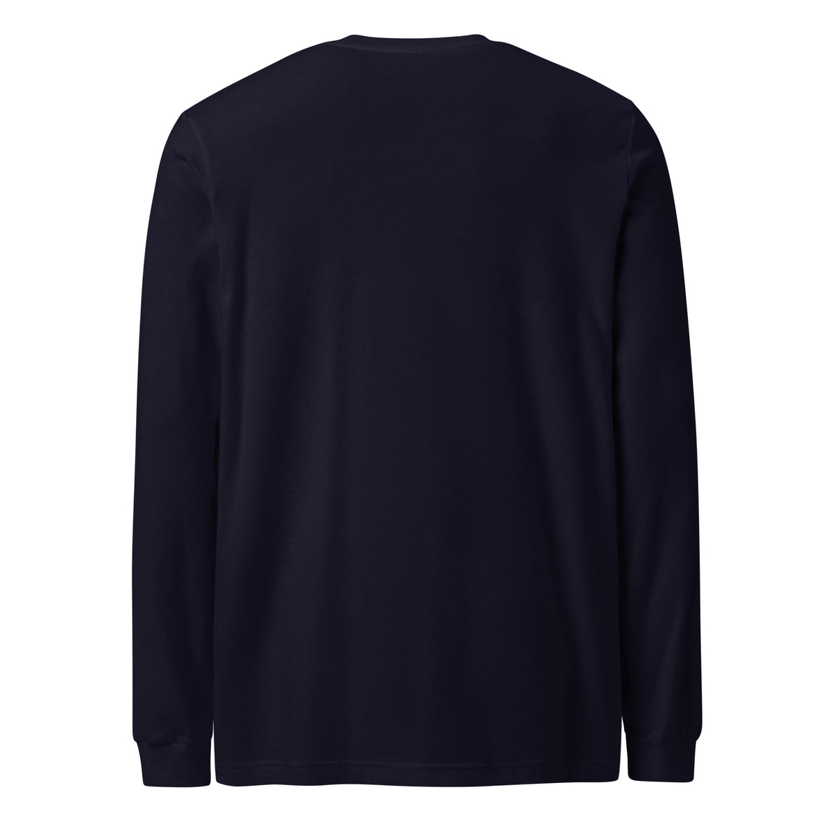 Navy Yukon Boys Long Sleeve Tee, back view