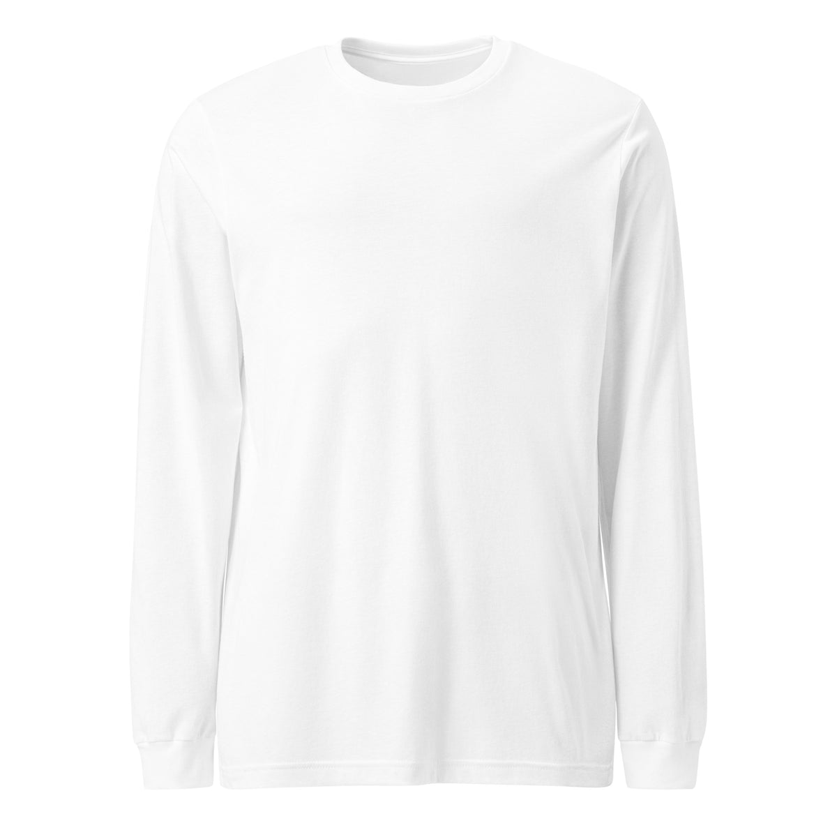 White Yukon Boys Long Sleeve Tee, front view