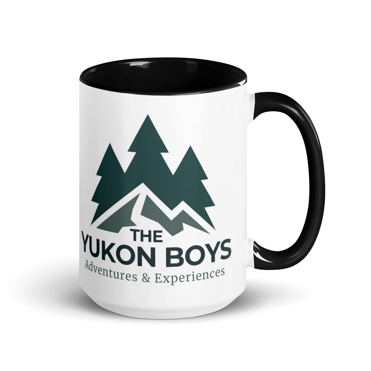 Yellow Yukon Boys Camp Mug, 15oz right view
